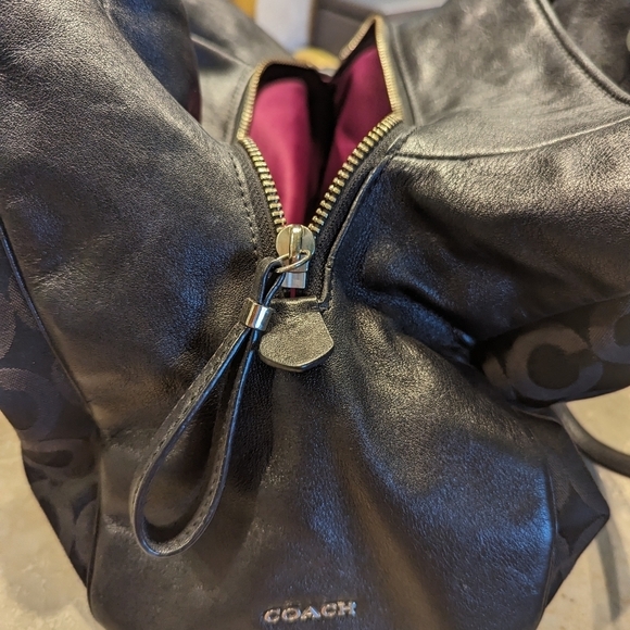 Black coach bag - Picture 4 of 12